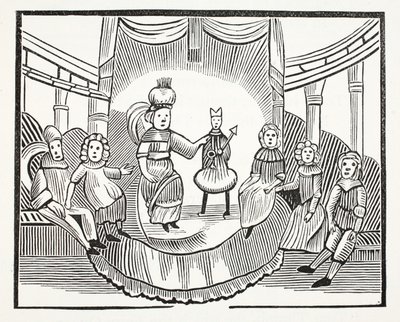 The Famous History of Tom Thumb, illustration from Chap-books of the Eighteenth Century by John Ashton, pub. 1882 by English School