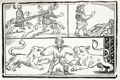 The Famous History of the Valiant London Prentice (illustration) by English School