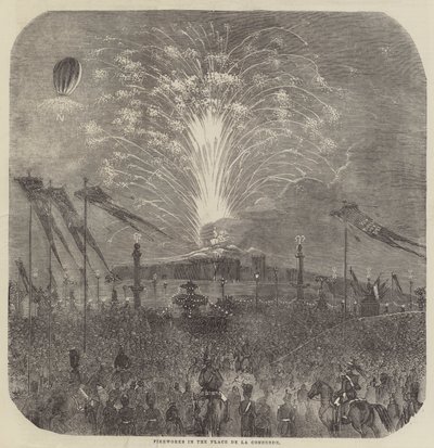 The Fetes at Paris by English School