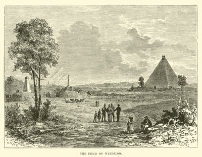 The Field of Waterloo by English School