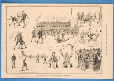 The Final Tie of the Football Association Cup, 