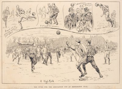The Final for the Association Cup at Kennington Oval, 