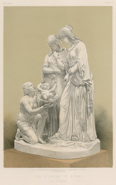 The Finding of Moses by English School