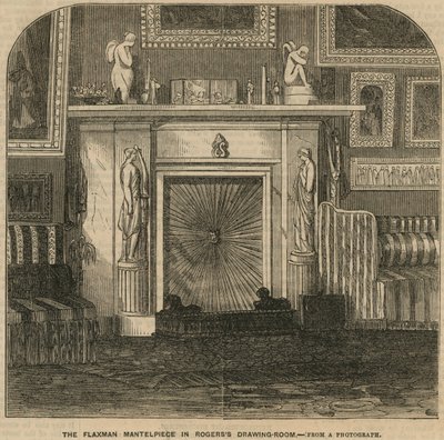 The Flaxman Mantelpiece in Rogers the Poet