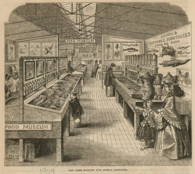 The Food Museum and Animal Products, South Kensington Museum by English School