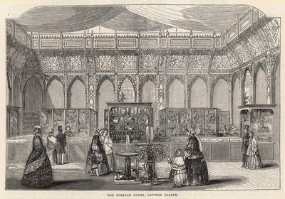 The Foreign Court, Crystal Palace by English School