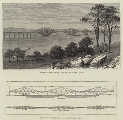 The Forth Bridge by English School