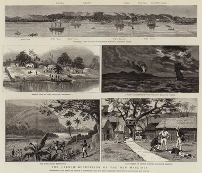 The French Occupation of the New Hebrides by English School