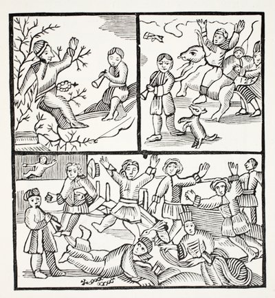 The Friar and the Boy by English School