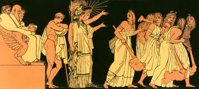 The Furies Departing by English School