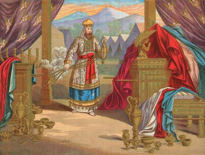 The Furniture of the Tabernacle by English School