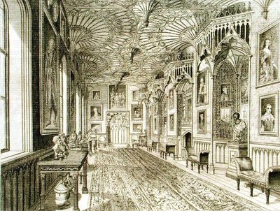 The Gallery, engraved by T. Morris, from 