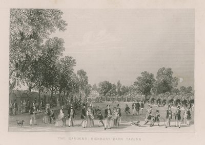 The Gardens at the Highbury Barn Tavern by English School
