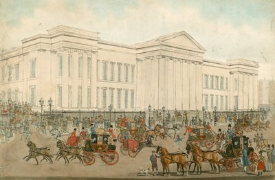 The General Post Office in the City of London by English School