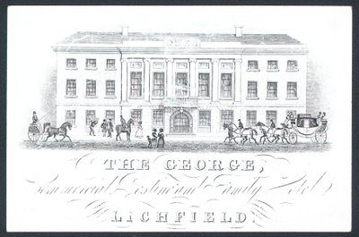 The George, commercial and family hotel by English School