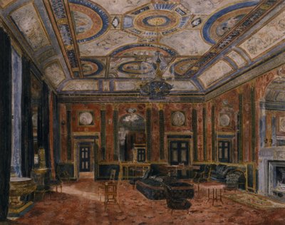 The Glass Drawing Room, Northumberland House, c.1870 by English School