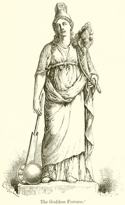 The Goddess Fortune by English School