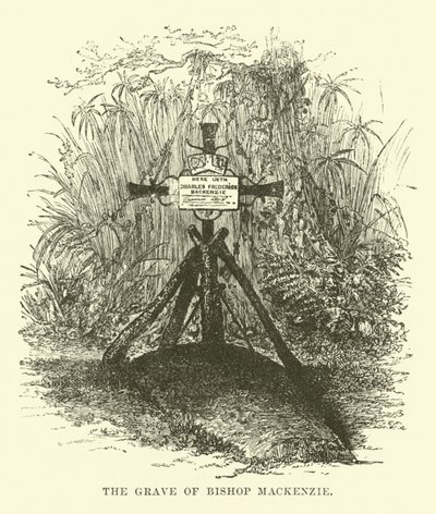 The Grave of Bishop Mackenzie by English School