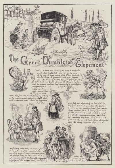The Great Dumbleton Elopement by English School