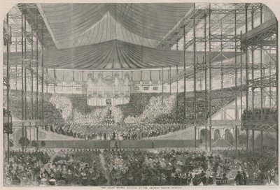 The Great Handel Festival at the Crystal Palace by English School