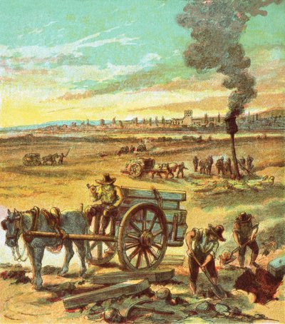 The Great Plague by English School