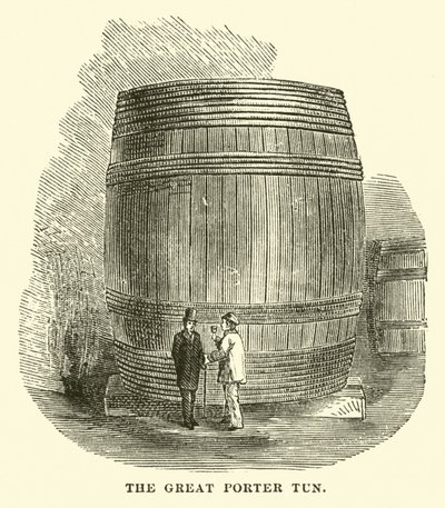 The Great Porter Tun by English School