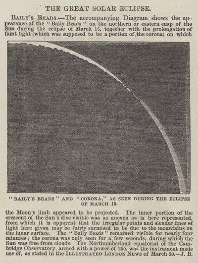The Great Solar Eclipse by English School