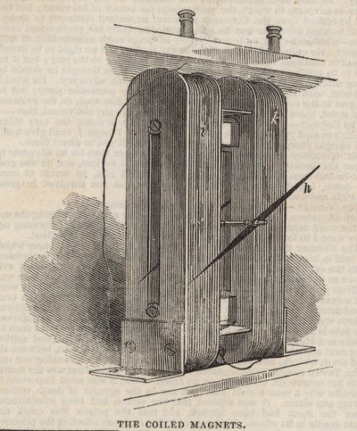 The Great Western Electric Telegraph: The Coiled Magnets by English School