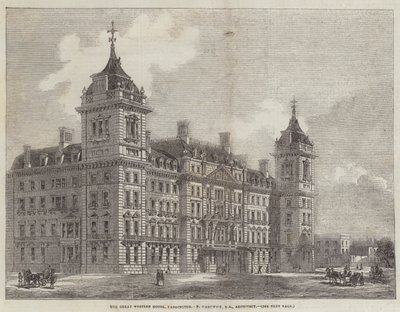 The Great Western Hotel, Paddington by English School