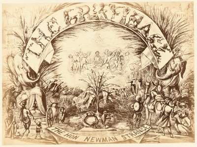 The Griffinage, the Hon. Newman Strange, page from The Delhi Sketchbook, 1850-54 by English School