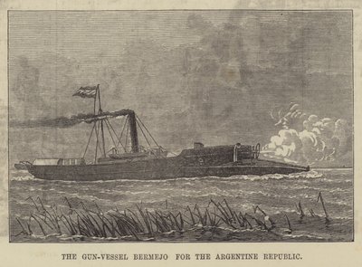 The Gun-Vessel Bermejo for the Argentine Republic by English School