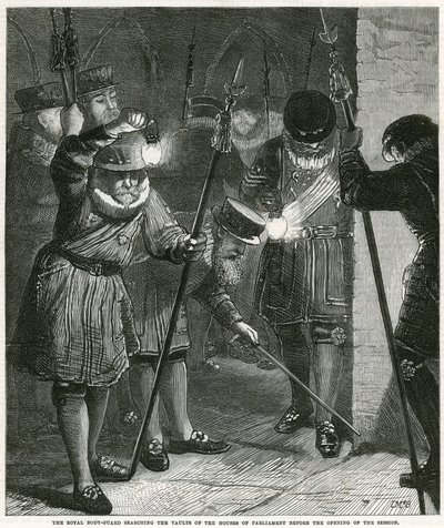The Gunpowder Plot by English School