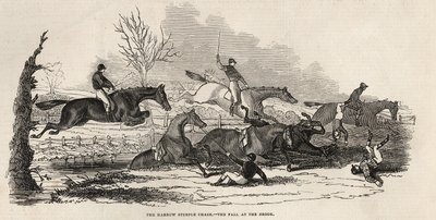 The Harrow Steeple Chase: The Fall at the Brook, from 