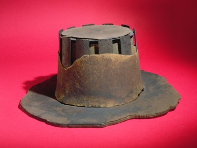 The Hat of Judge John Bradshaw by English School