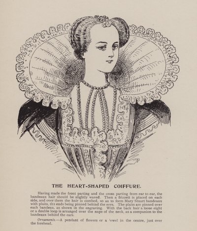 The Heart-Shaped Coiffure by English School