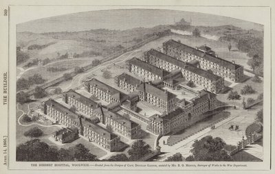 The Herbert Hospital, Woolwich, Erected from the Designs of Captain Douglas Galton, Assisted by English School