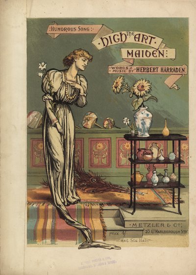 The High Art Maiden by English School