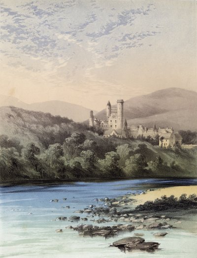 The Highland Home, Balmoral Castle, Quadrille by English School