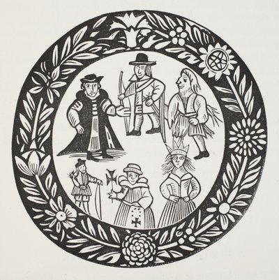 The History of Adam Bell, Clim of the Clough and William of Cloudeslie (illustration) by English School