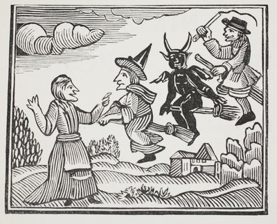 The History of Mother Shipton, illustration from Chap-books of the Eighteenth Century by John Ashton, pub. 1882 by English School