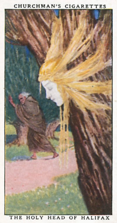 The Holy Head of Halifax by English School