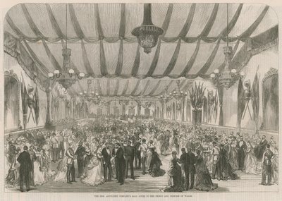 The Honourable Artillery Companys Ball given to the Prince and Princess of Wales by English School