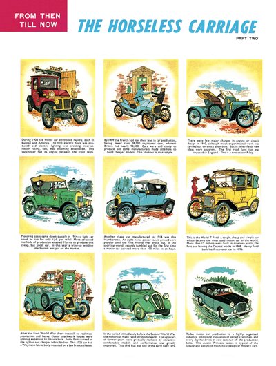 The Horseless Carriage, a History of the Car by English School