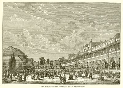 The Horticultural Gardens, South Kensington by English School