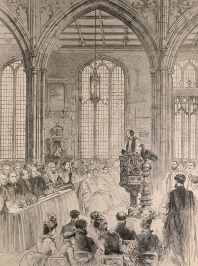 The House of Commons Attending in State the Jubilee Service at St. Margaret
