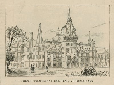 The Huguenots in England: French Protestant Hospital, Victoria Park by English School