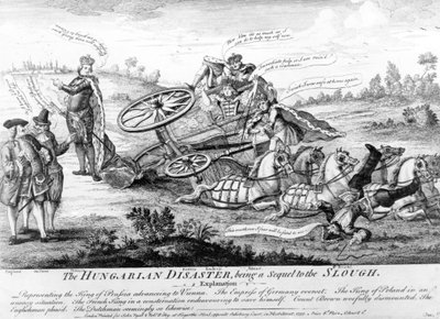 The Hungarian Disaster, being a sequel to the Slough, 1757 by English School