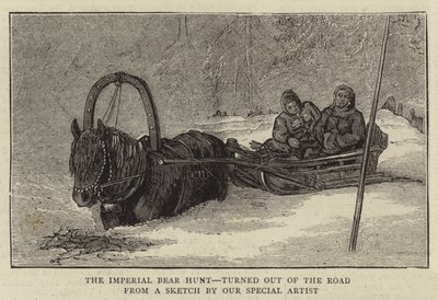 The Imperial Bear Hunt, turned out of the Road by English School