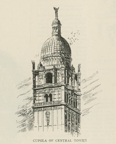 The Imperial Institute: Cupola of the Central Tower by English School