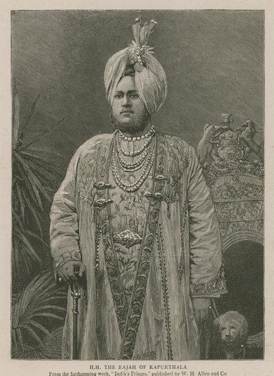 The Imperial Institute: His Highness the Rajah of Kapurthala by English School